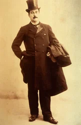 1899年のジャコモプッチーニ（1858-1924）